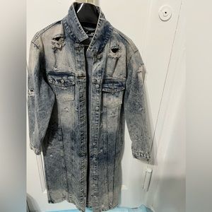 THRILL NEW JEANS COAT 100%COTTON